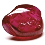 Кольцо с рубином и алмазами